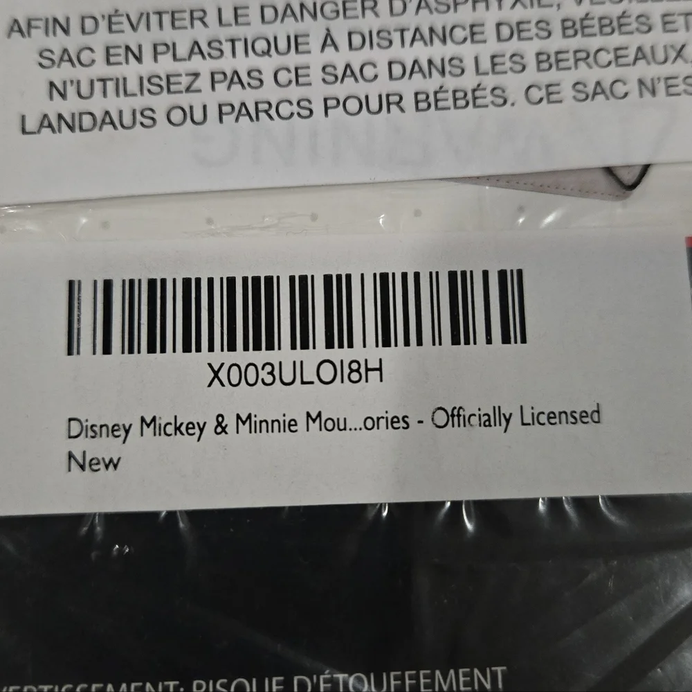 Disney Mickey & Minnie Passport Holder NIP 